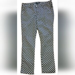 Tripp NYC Daang Goodman Checkered Jeans 18 Grunge Revival Y2k Goth
